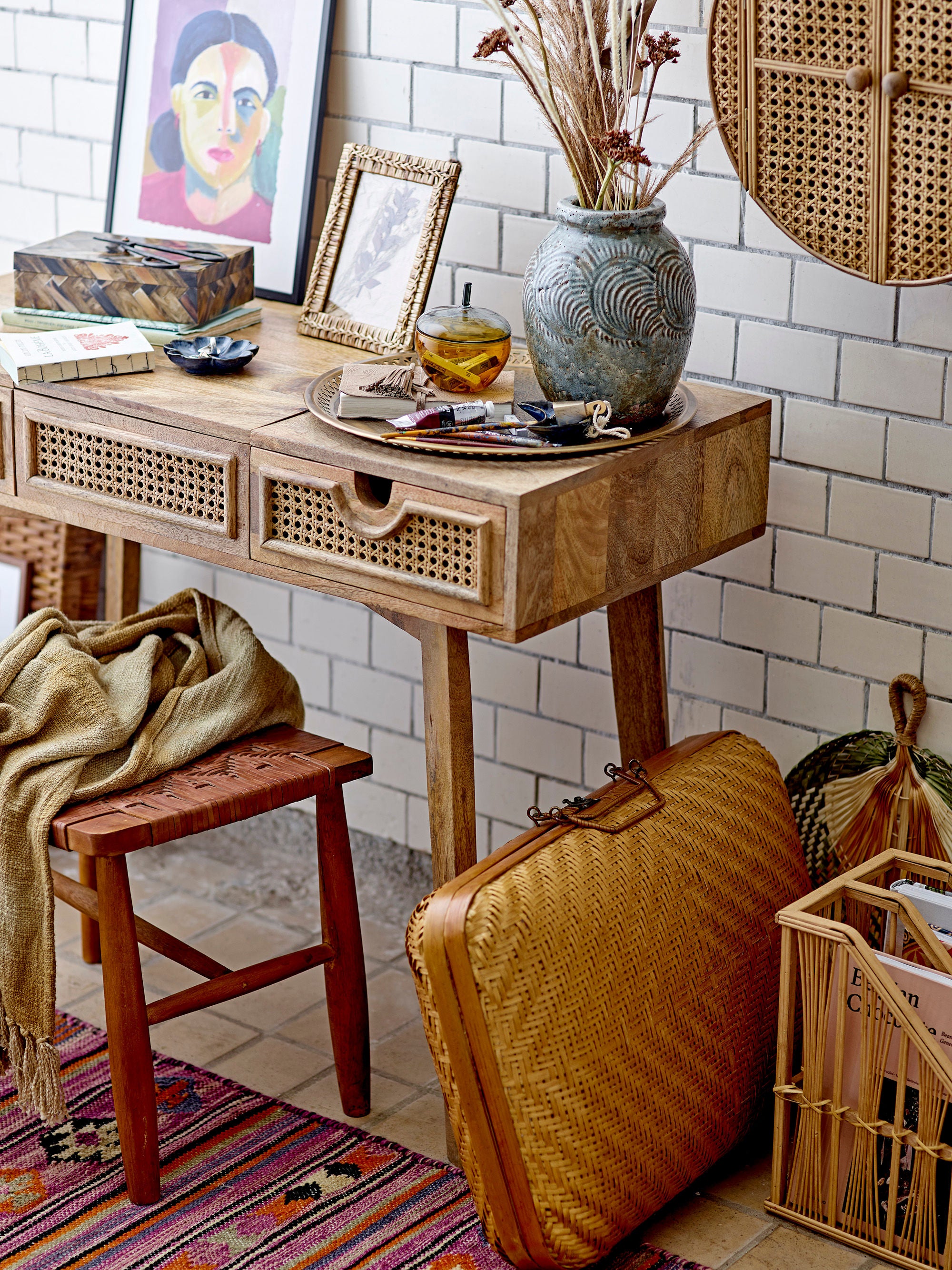 Blooming ville Otto Kabinett, Natur, Rattan