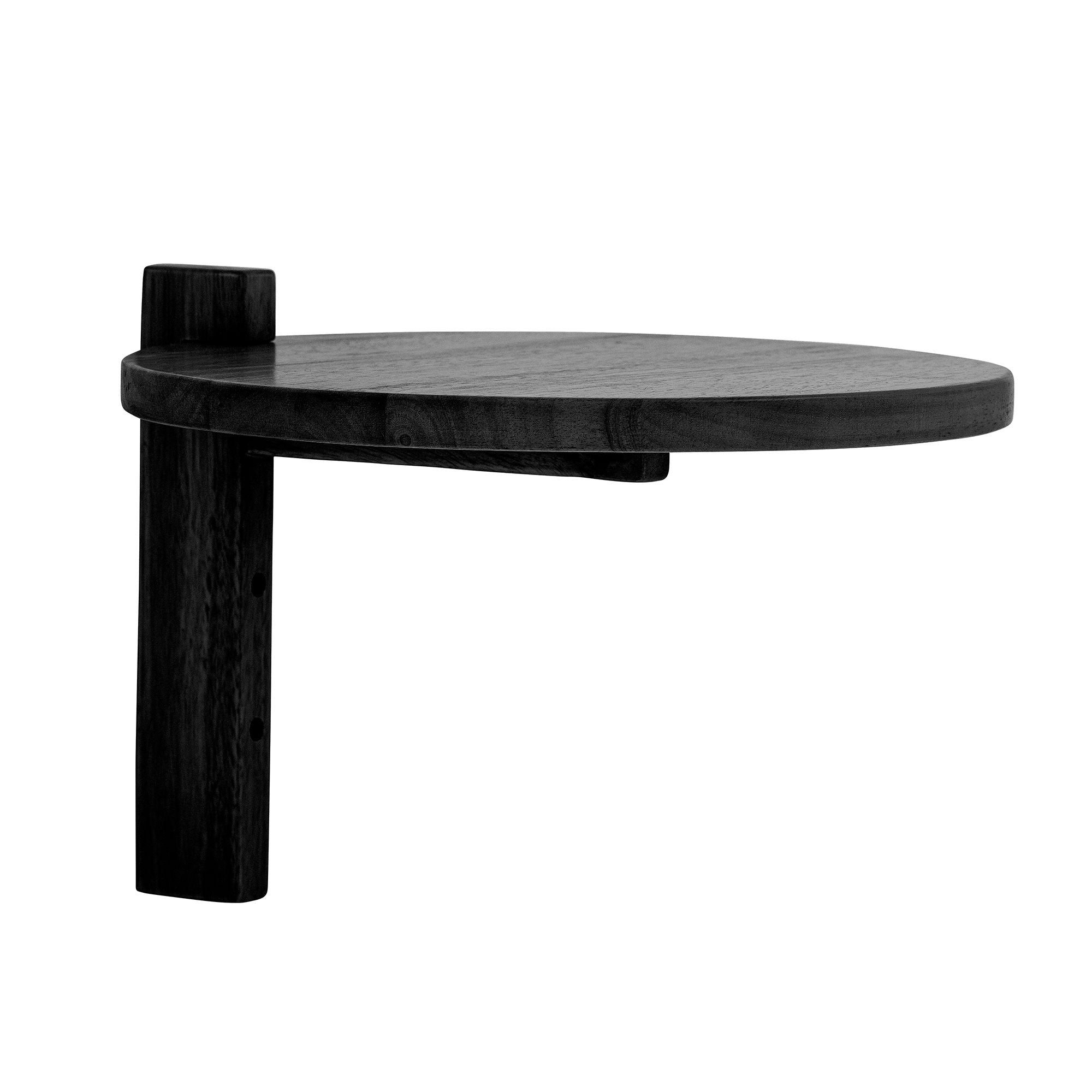 Bloomingville Manu plank, zwart, rubberhout