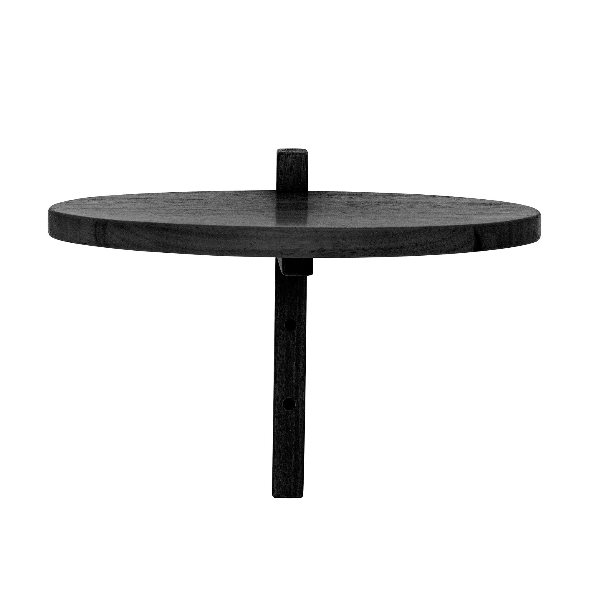 Bloomingville Manu plank, zwart, rubberhout
