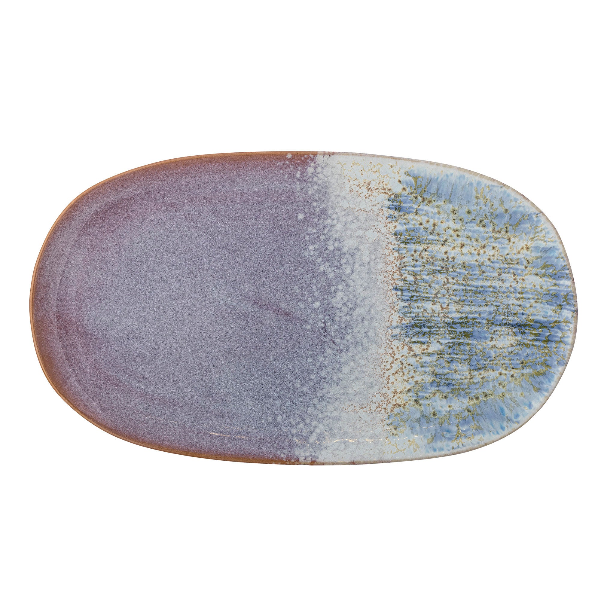 Creative Collection Plateau Cloe, Bleu, Grès