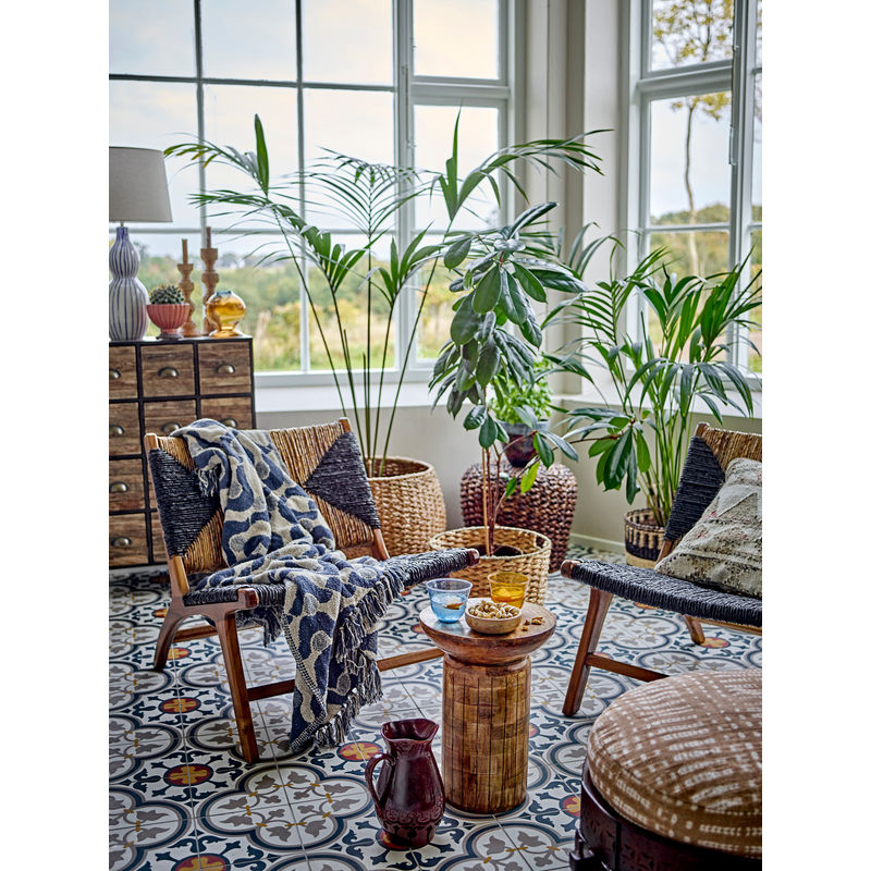 Table d'appoint Yasme, collection Creative, naturelle, bois de manguier