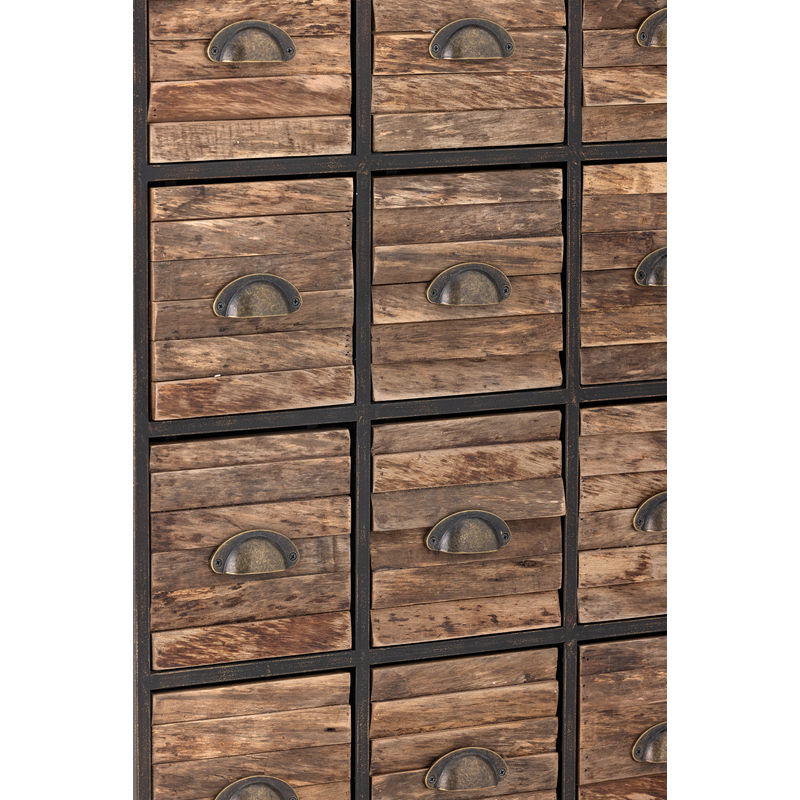Creative Collection Matteo kast, zwart, metaal