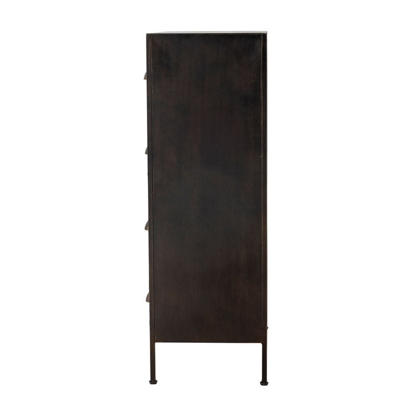 Creative Collection Matteo kast, zwart, metaal