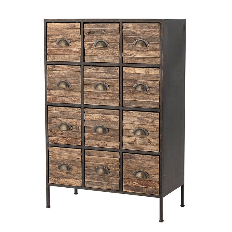 Creative Collection Matteo kast, zwart, metaal
