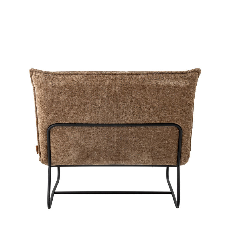 Bloomingville Cape Loungesessel, braun, Polyester