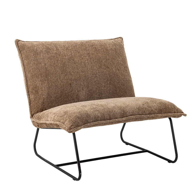 Bloomingville Cape Loungesessel, braun, Polyester