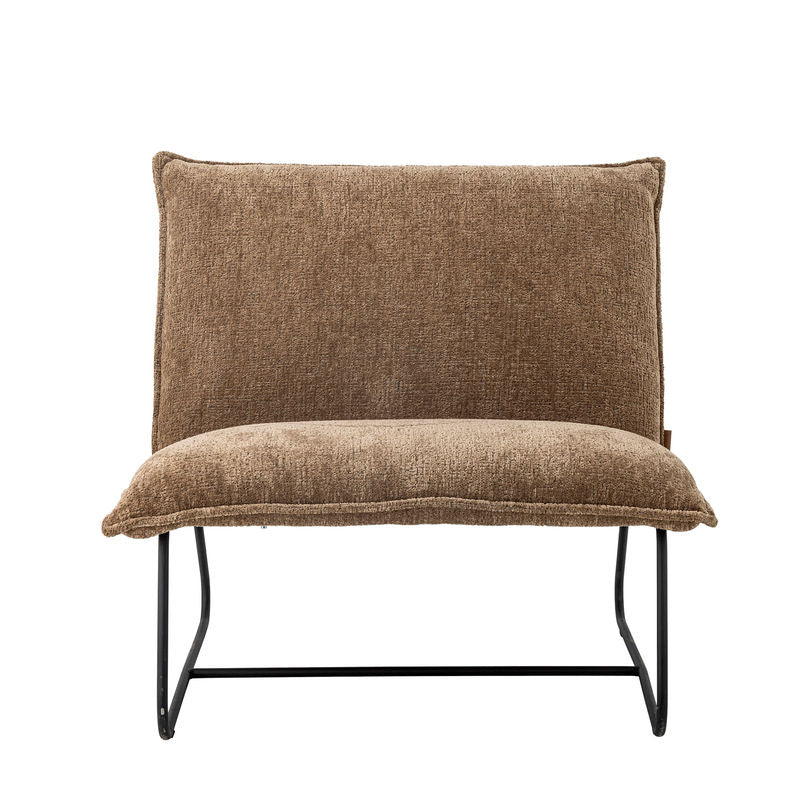 Bloomingville Cape Loungesessel, braun, Polyester