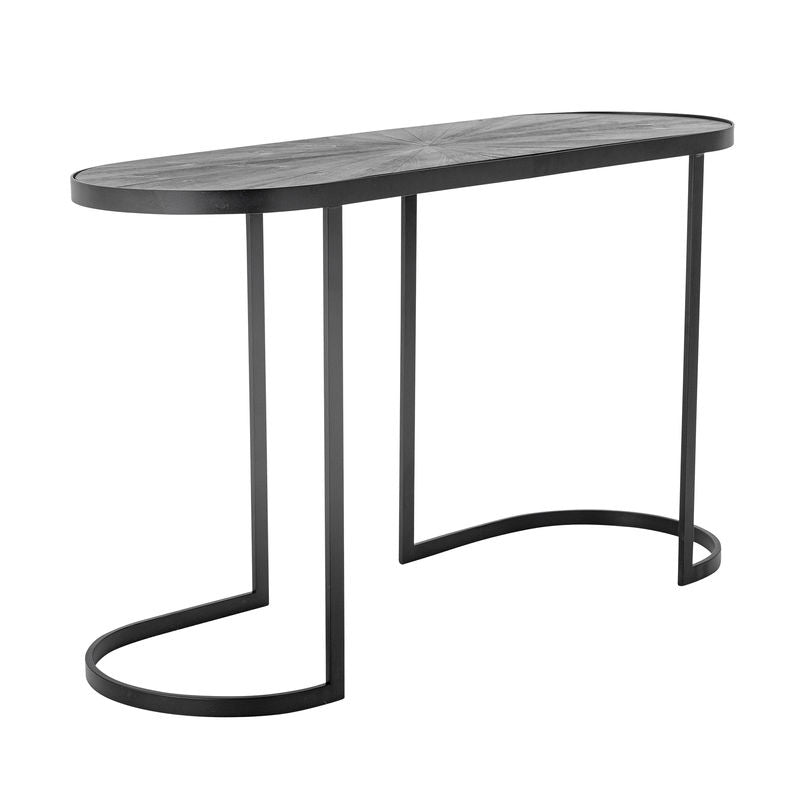 Table console Carter de Bloomingville, Noir, Bois de pin