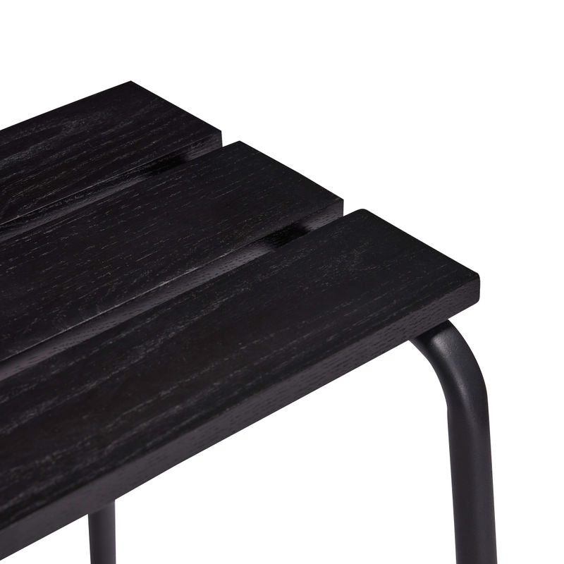 Hübsch Tabouret de bar Stilt, noir