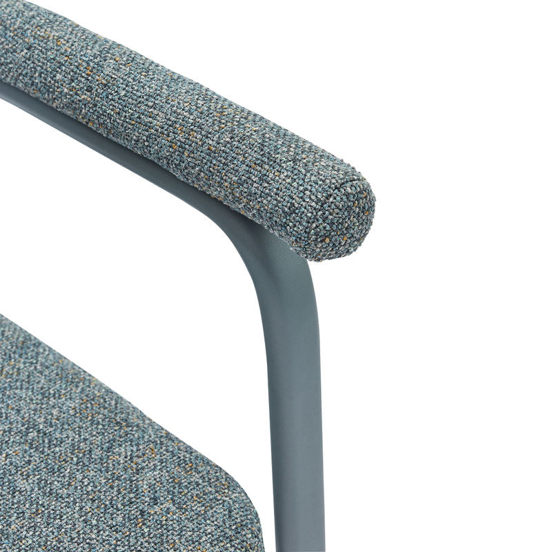 Silla de comedor Hübsch Ecto, gris
