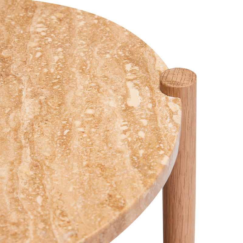 Hübsch Trava bijzettafel, naturel hout