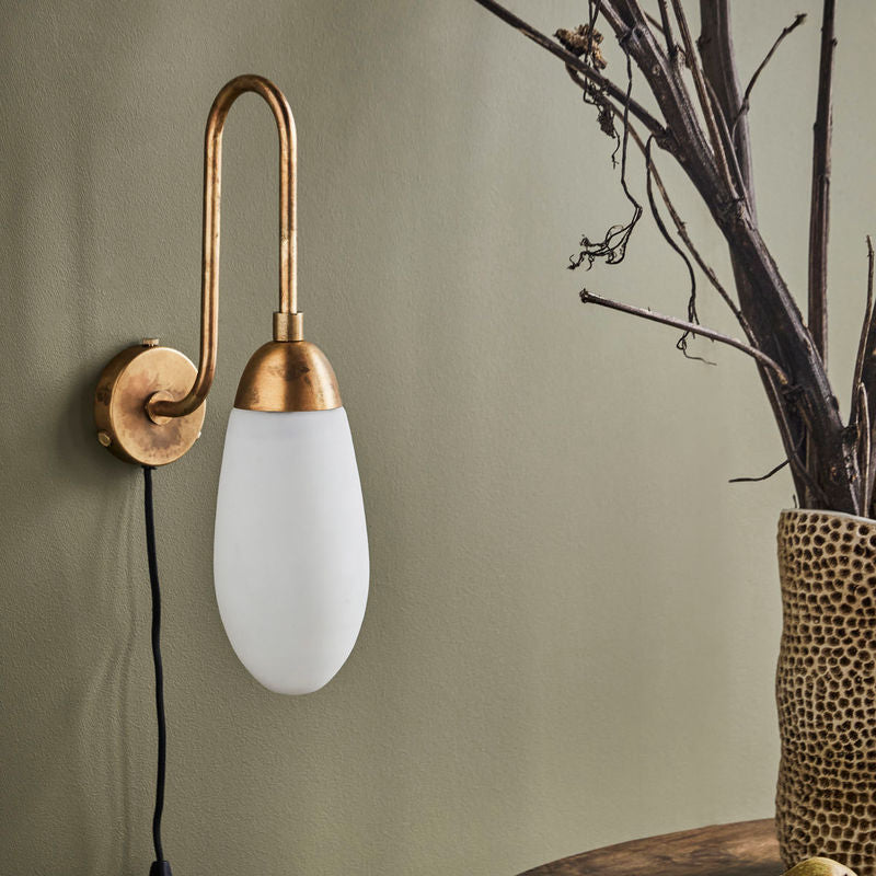 Hausarzt Wand lampe, HDDrop, antike Bronze