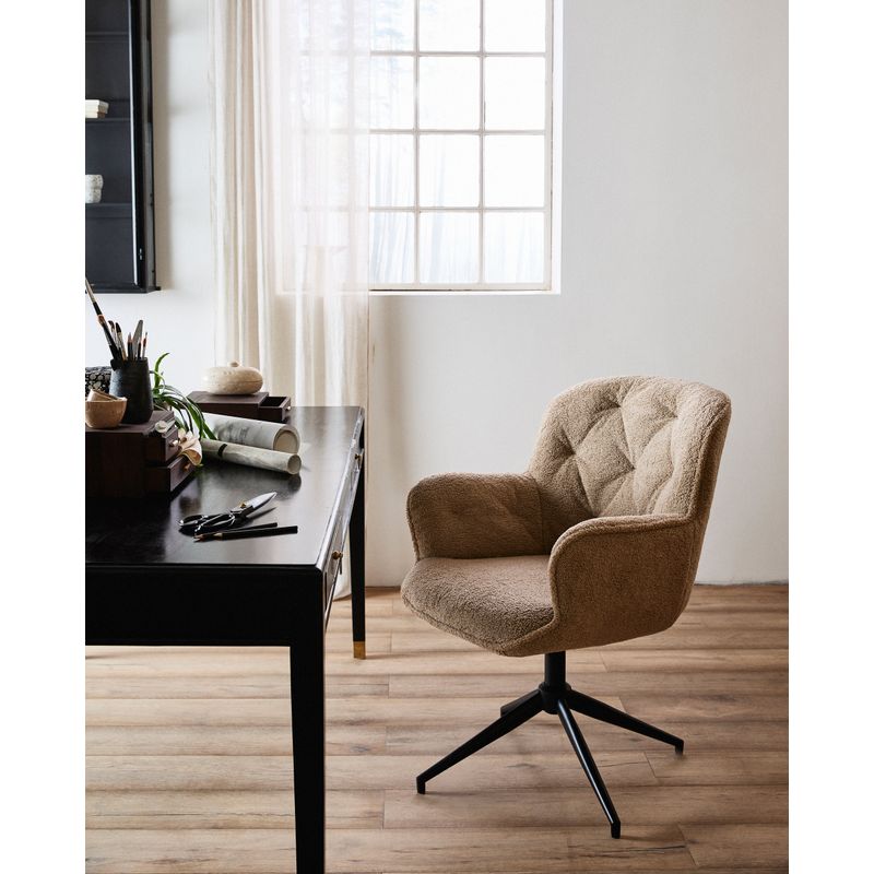 Chaise de bureau Nordal A/S LEA-beige