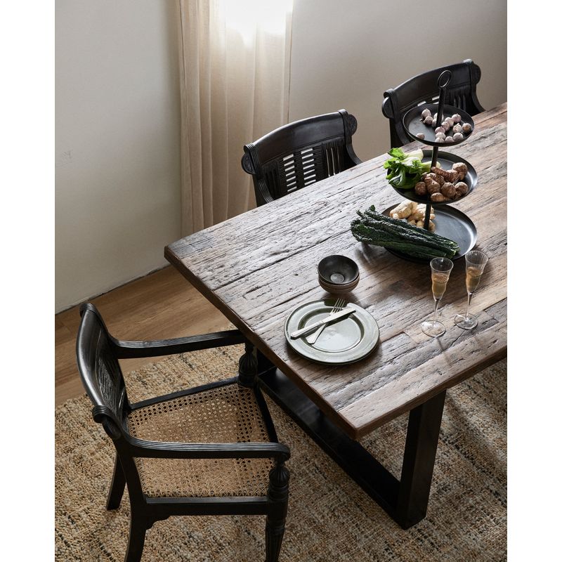 Nordal Silla de comedor A/S TAMBO-negro