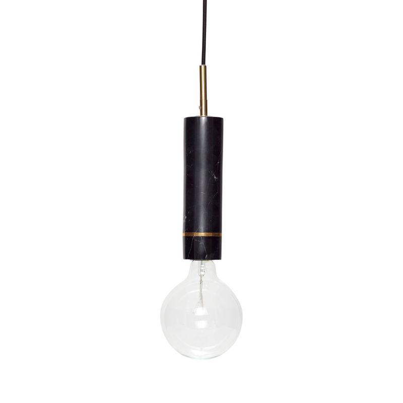 Hübsch Elegante Decken lampe Schwarz