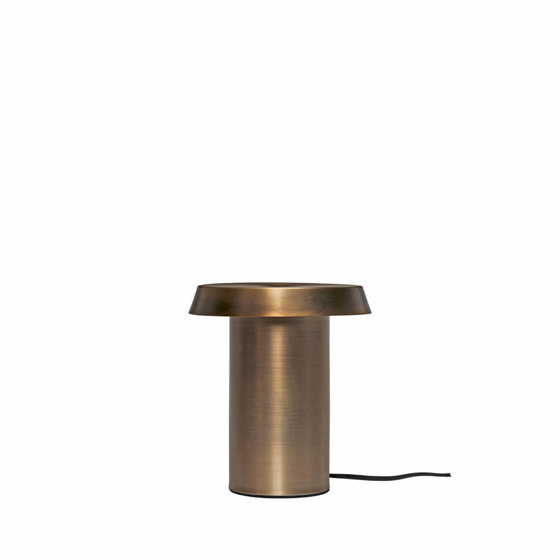 Hübsch Keen Tisch lampe Bronze Messing