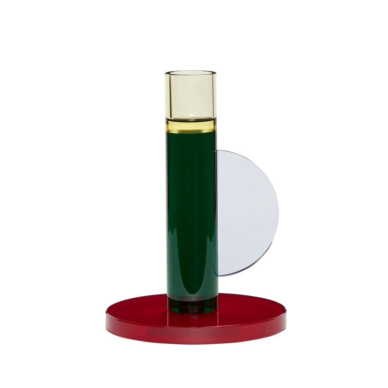 Hübsch Astro Candlestick Verde