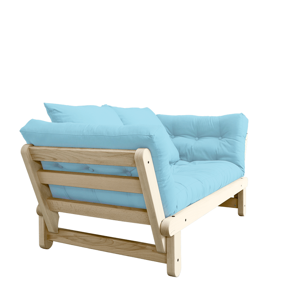 Design BEAT CLAIR LAQUÉ W. JEU DE MATELAS BLEU CLAIR