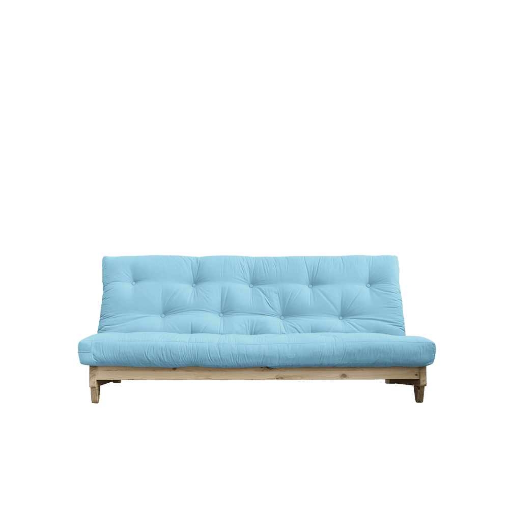 Designer FRAIS CLAIR LAQUÉ W. MATELAS FRAIS BLEU CLAIR