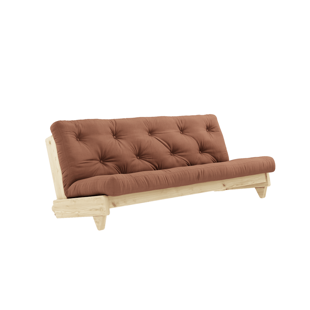 Karup Design FRESH CLEAR LACQUERED W. FRESH MATTRESS CLAY BROWN