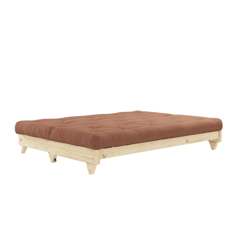 Karup Design FRESH CLEAR LACQUERED W. FRESH MATTRESS CLAY BROWN