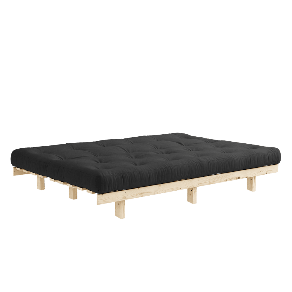 Karup Design LEAN RAW W. 5-LAYER MIXED MATTRESS DARK GREY