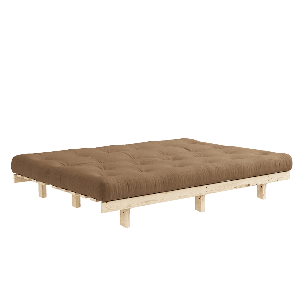 Karup Design LEAN RAW W. 5-LAYER MIXED MATTRESS MOCCA