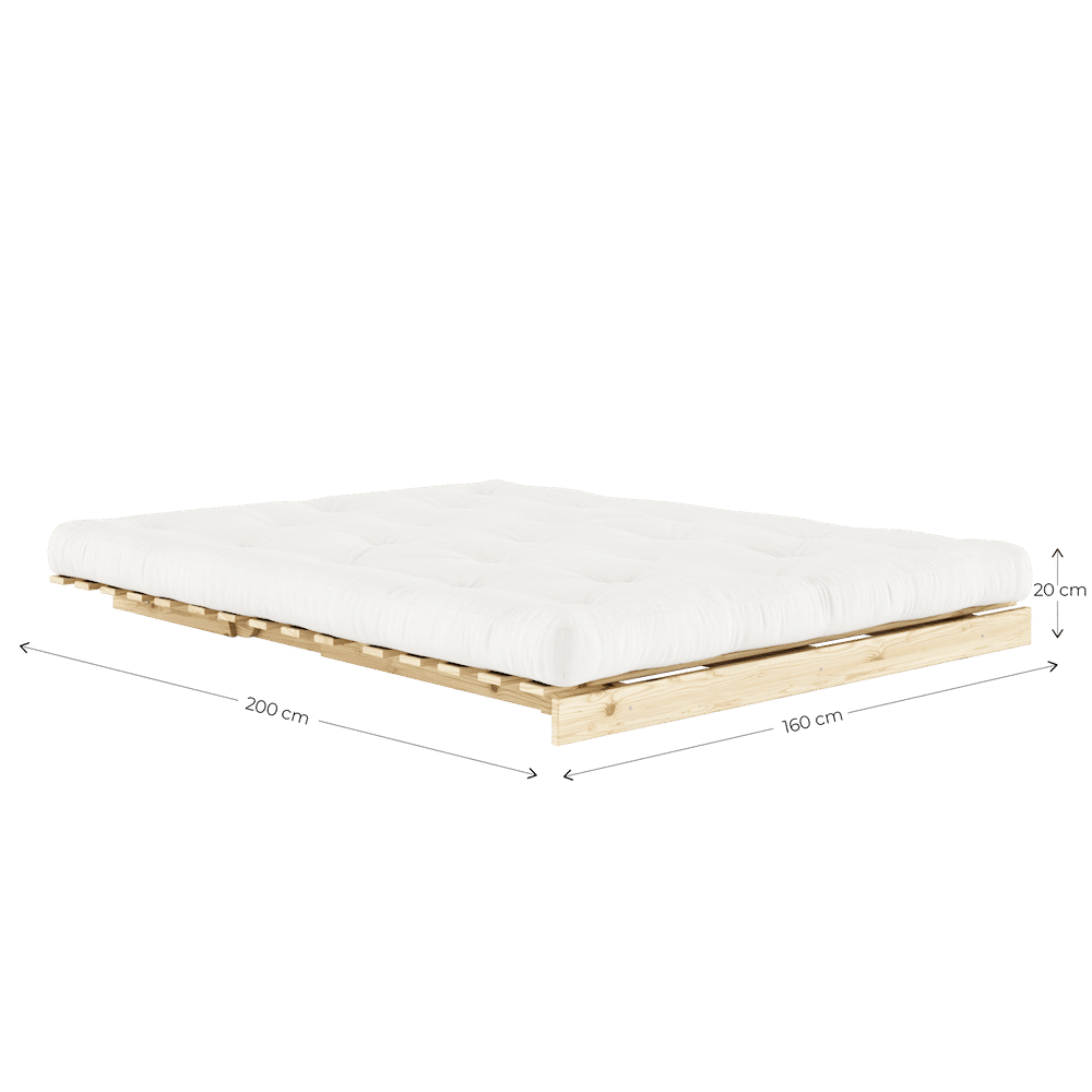 Karup Design ROOTS RAW 160 X 200 W. ROOTS MATTRESS NATURAL