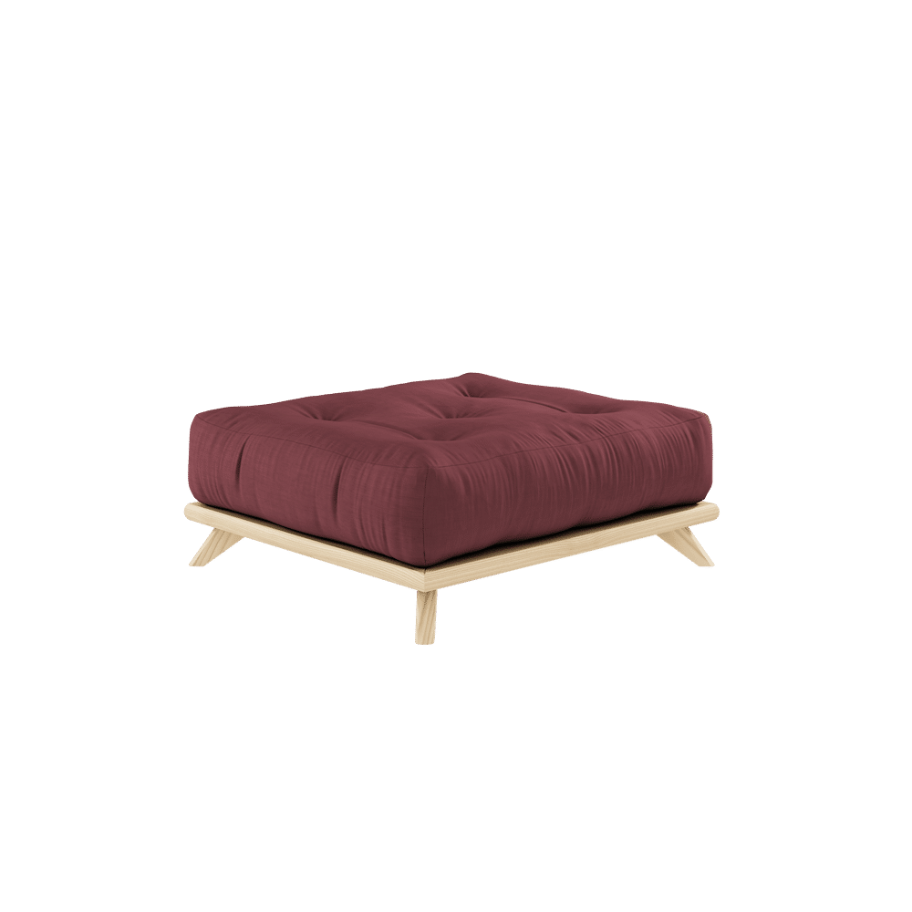 Karup Design OHNE STOOL KLARE LACQUERED W. STOOL-FREIE MATRATZE BORDEAUX