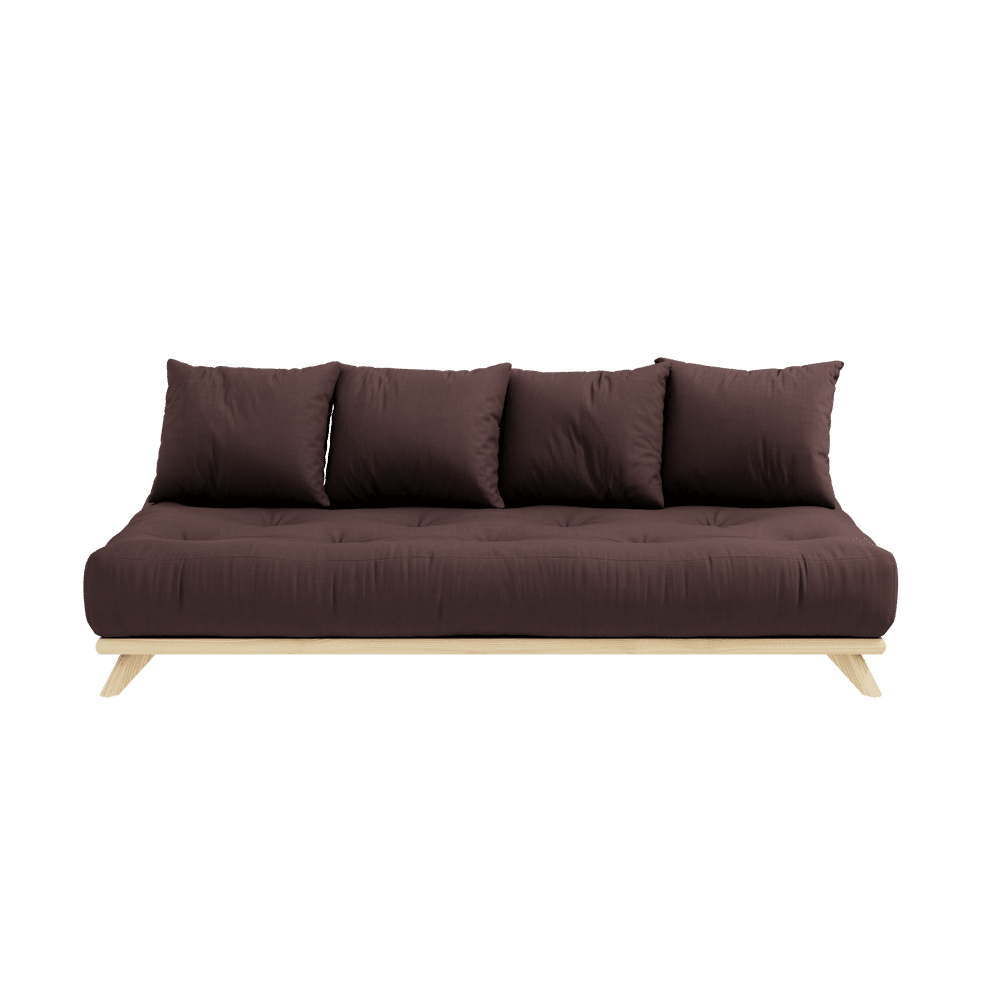 Karup Design OHNE TAYBED KLARE LACQUERED W. OHNE DAYBED MATRATZE BROWN SET