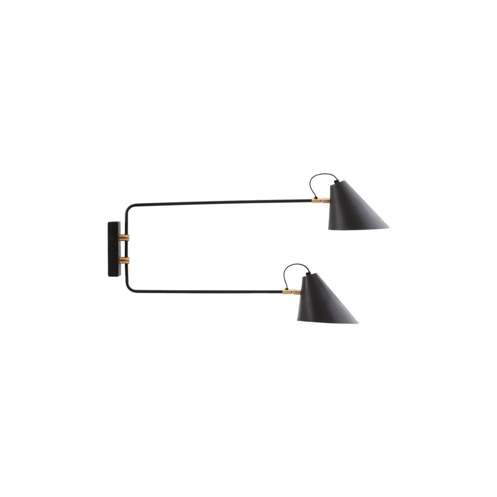 Haus Doktor Wand lampe, Club Double, Schwarz