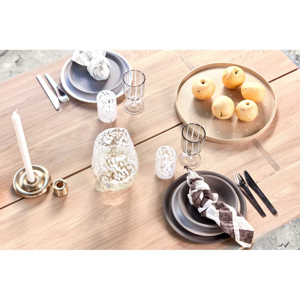 OYOY LIVING Yuka Dining Plate-Juego de 2