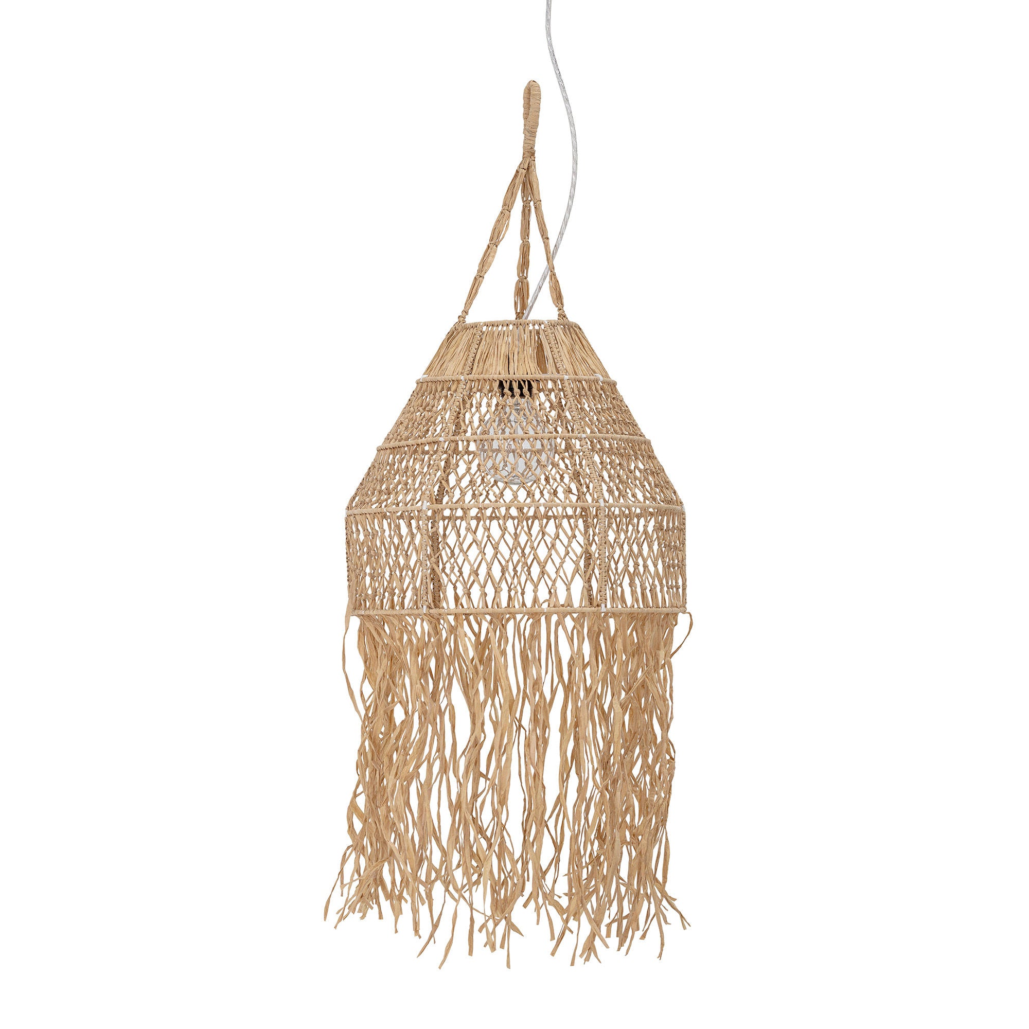 Kreative Kollektion Hängende Lampe Torah, Natur, Raffia