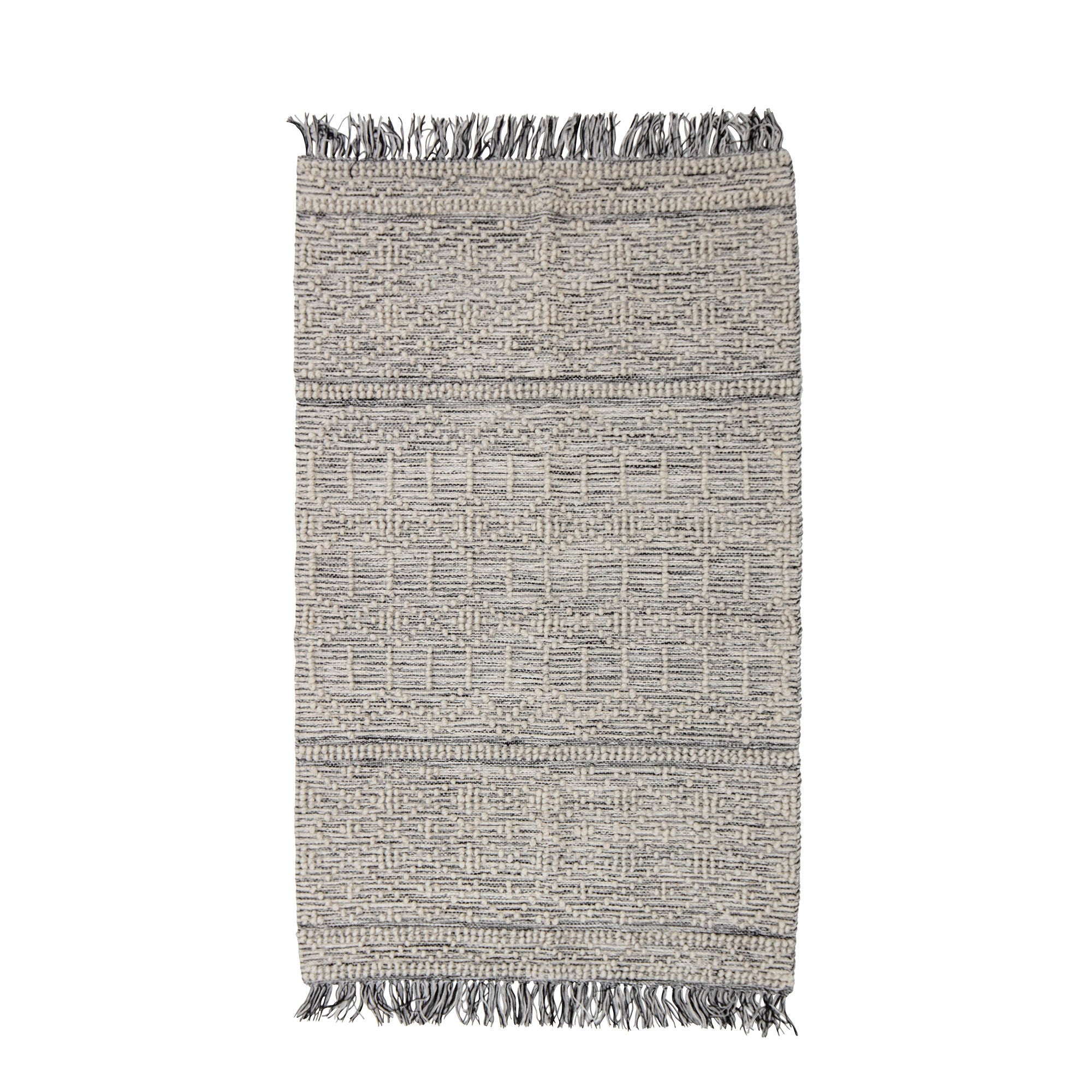 Creative Collection Tapis Maisy, Gris, Polyester