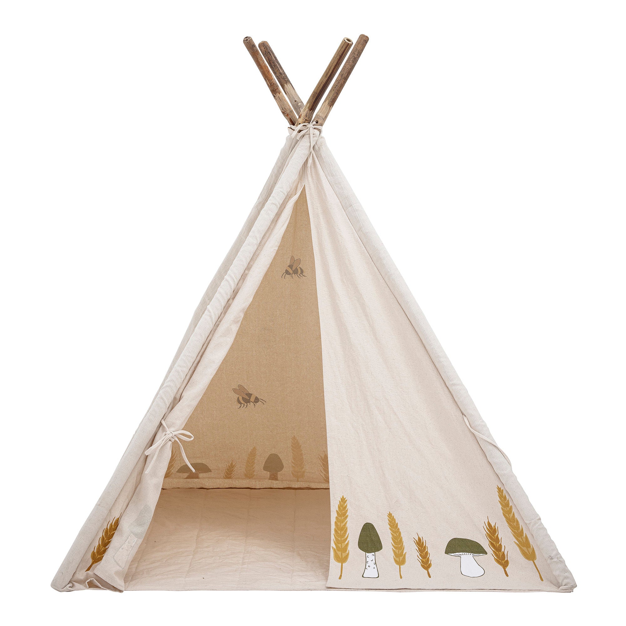 Bloomingville MINI Millo Kinder Tipi, Natuur, Katoen