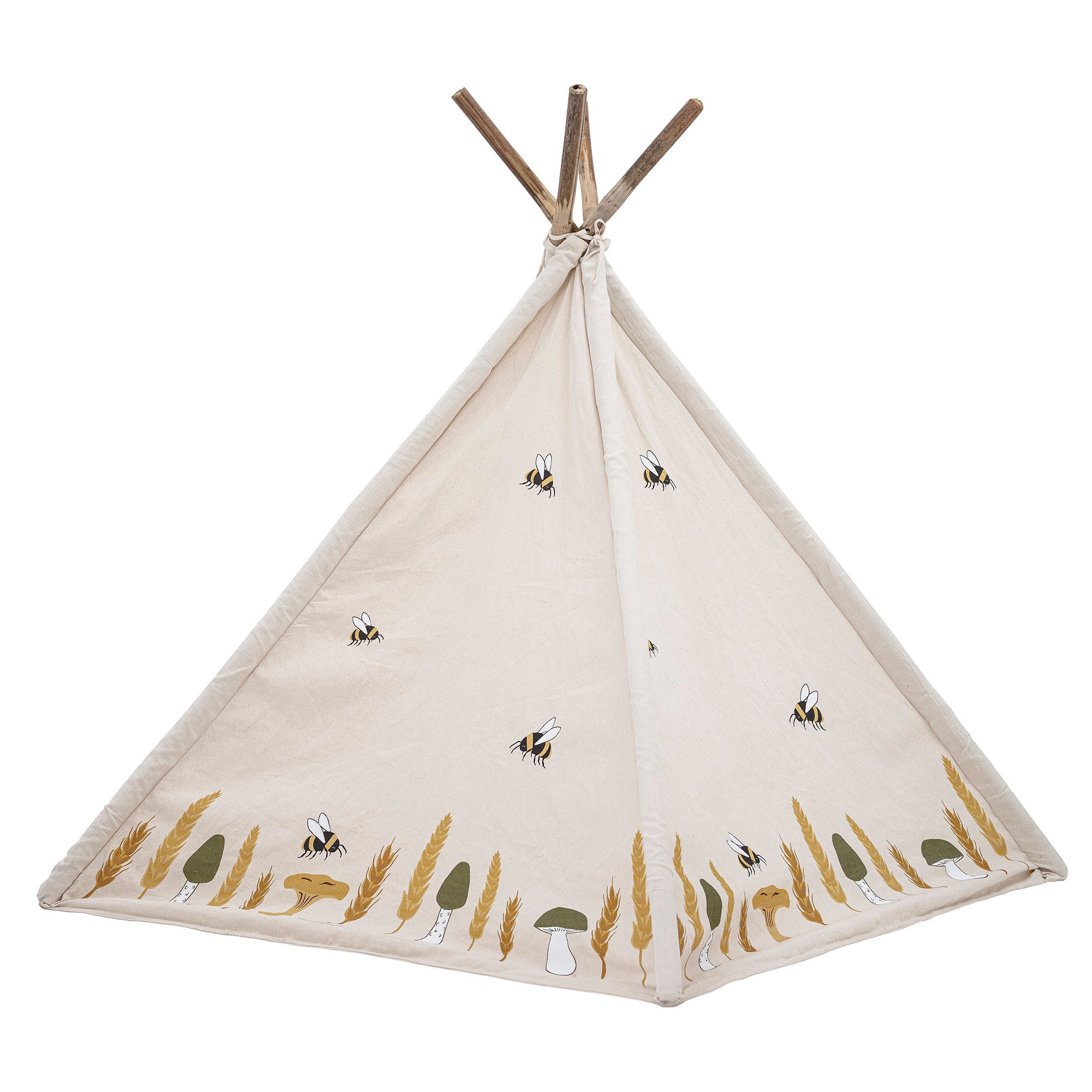 Bloomingville MINI Millo Kinder Tipi, Natuur, Katoen