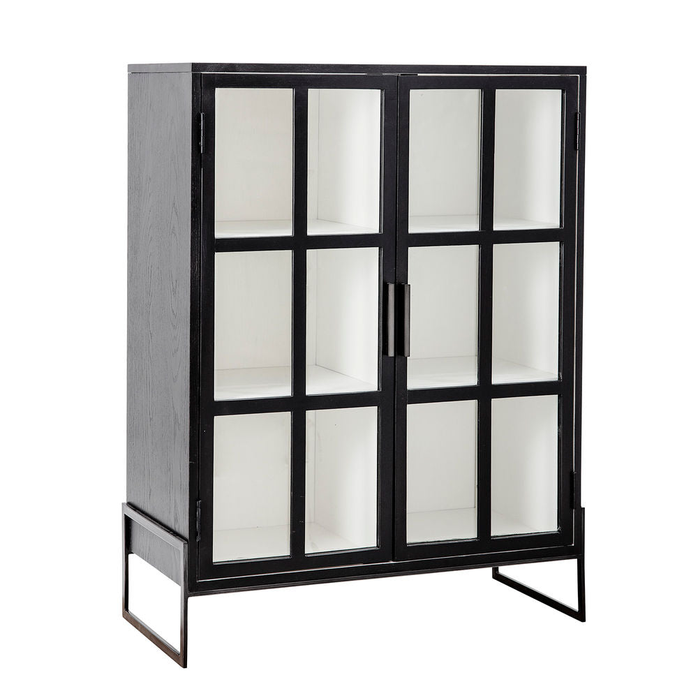 Bloomingville Opal Cabinet, Noir, Chêne