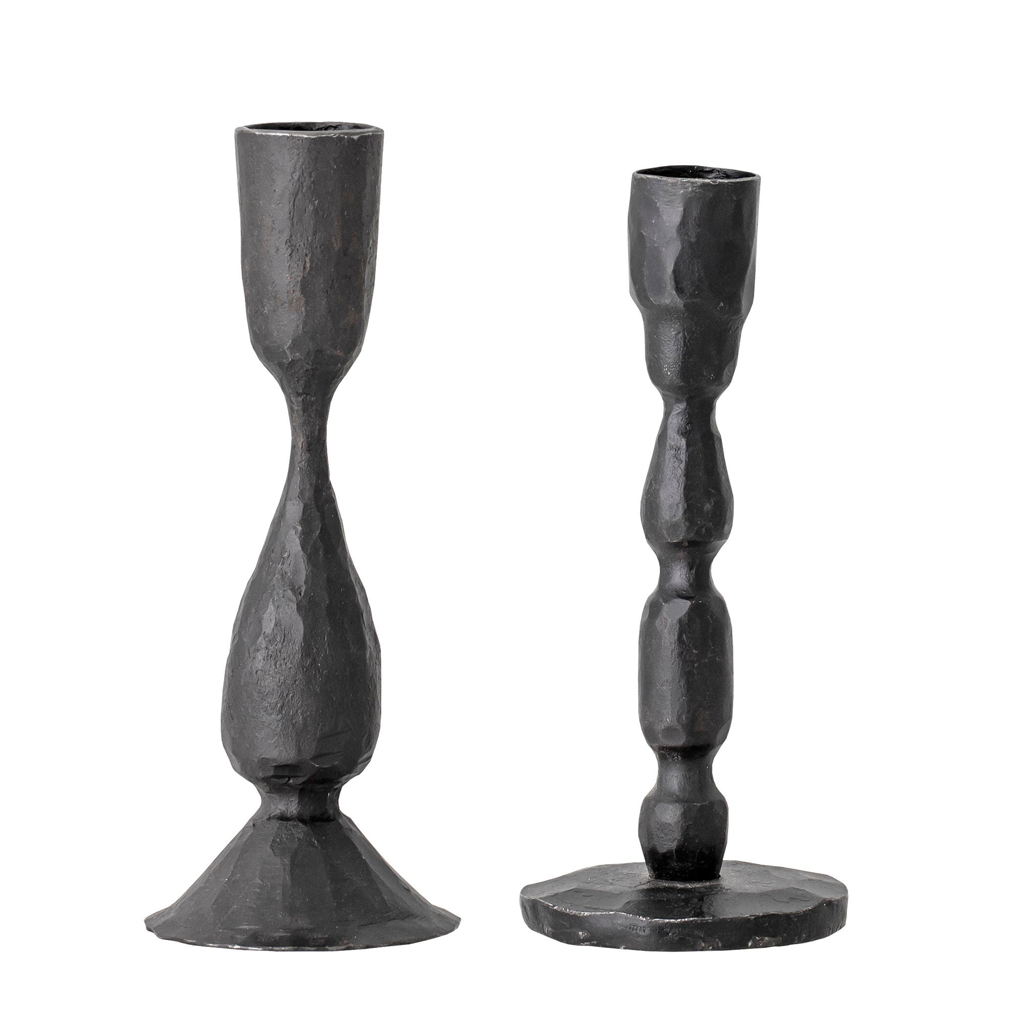 Bloomingville Deja Candelabro, Negro, Metal