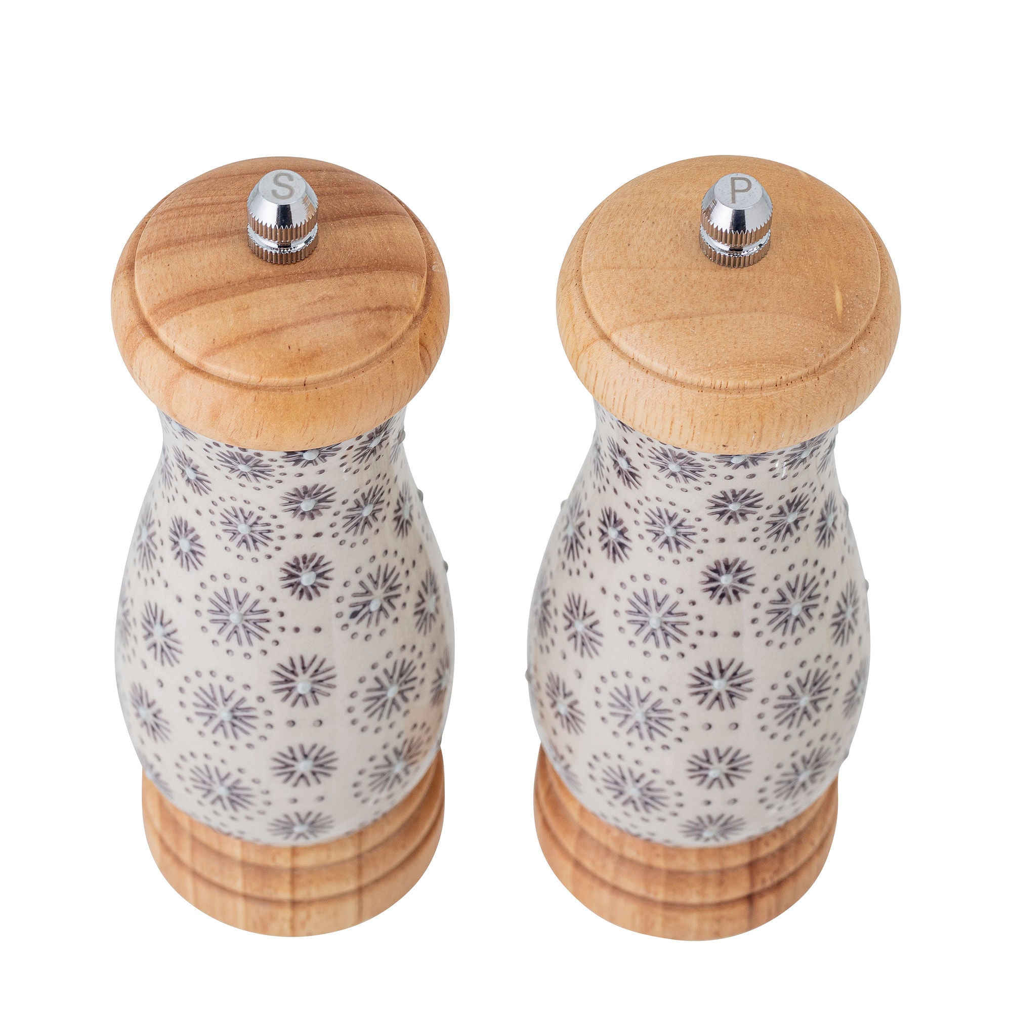 Bloomingville Elsa Salt &amp; Pepper Mill, Gris, Gres