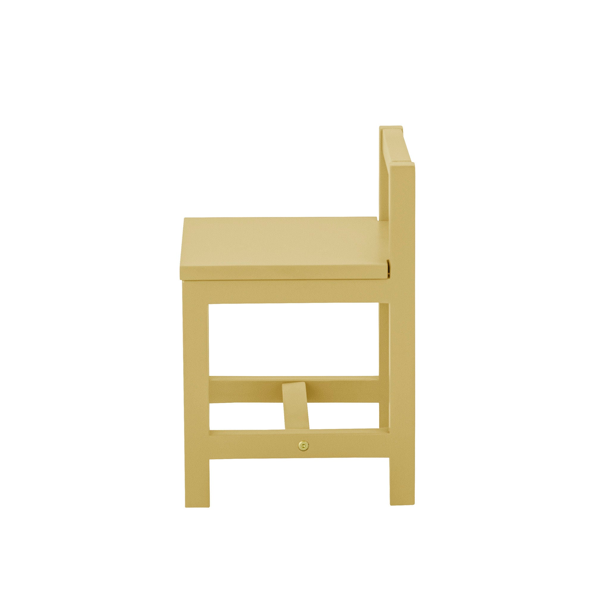 Bloomingville Chaise MINI Rese, Jaune, MDF