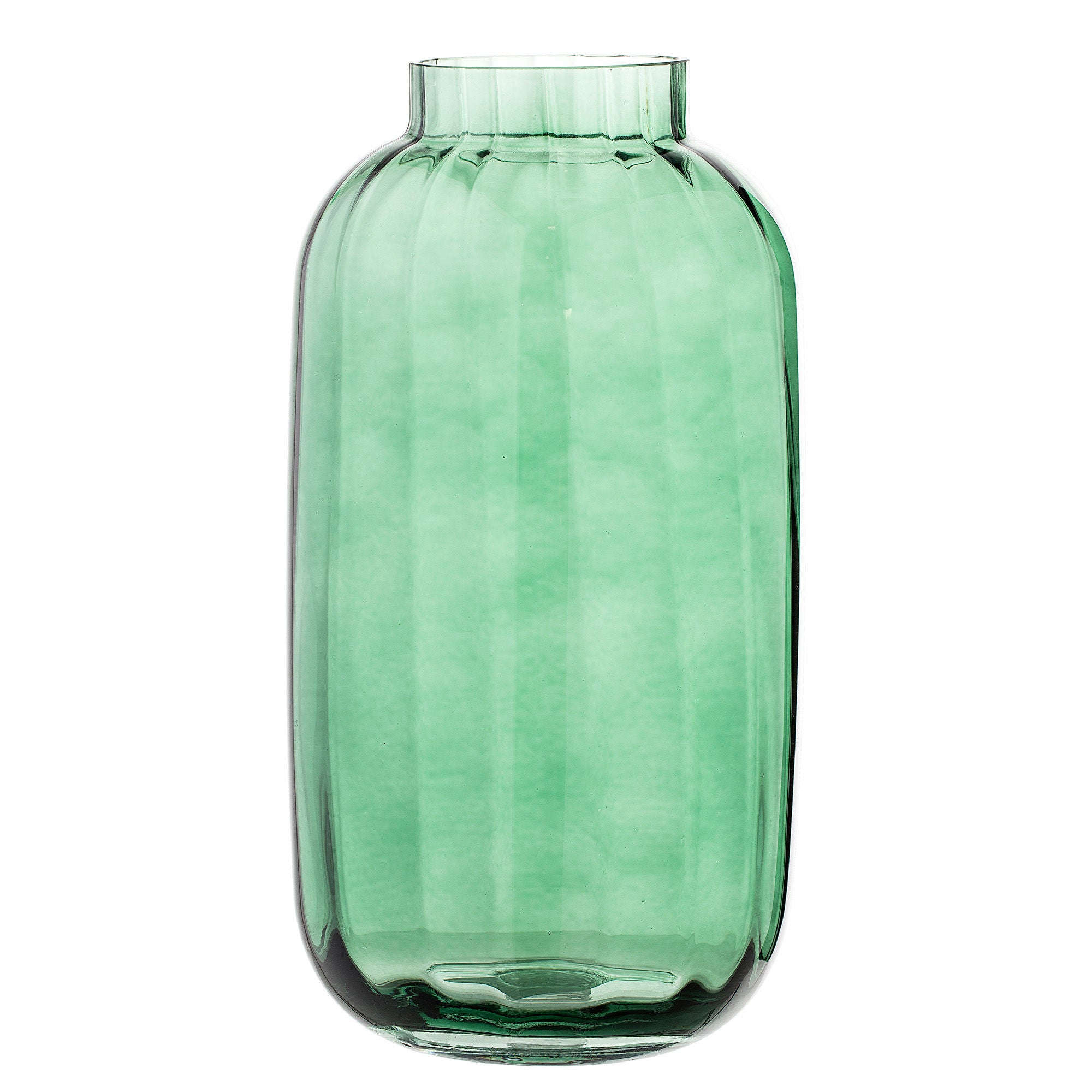 Bloomingville Nadena Vaas, Groen, Glas