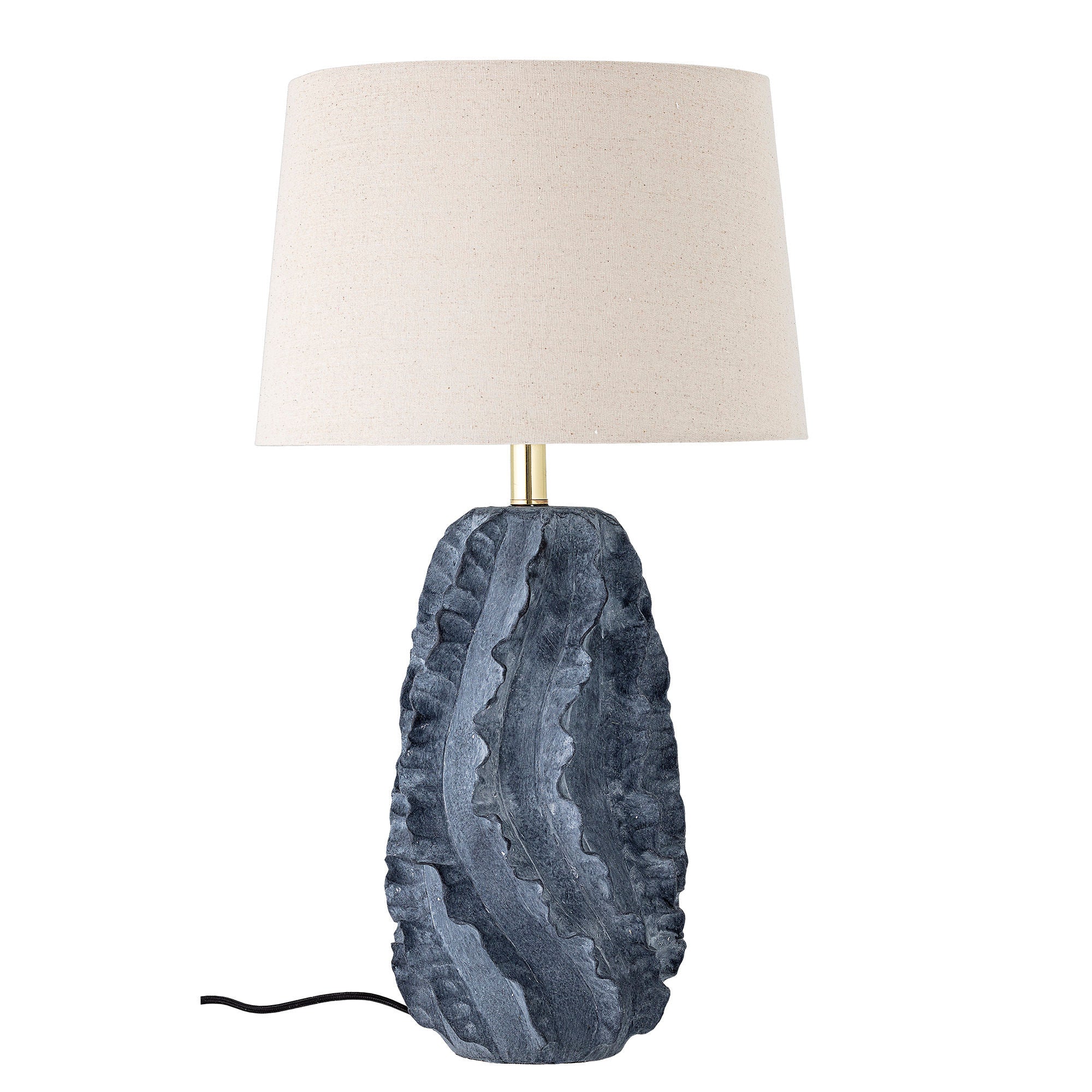 Kreative Kollektion Natika Tisch lampe, Blau, Terrakotta