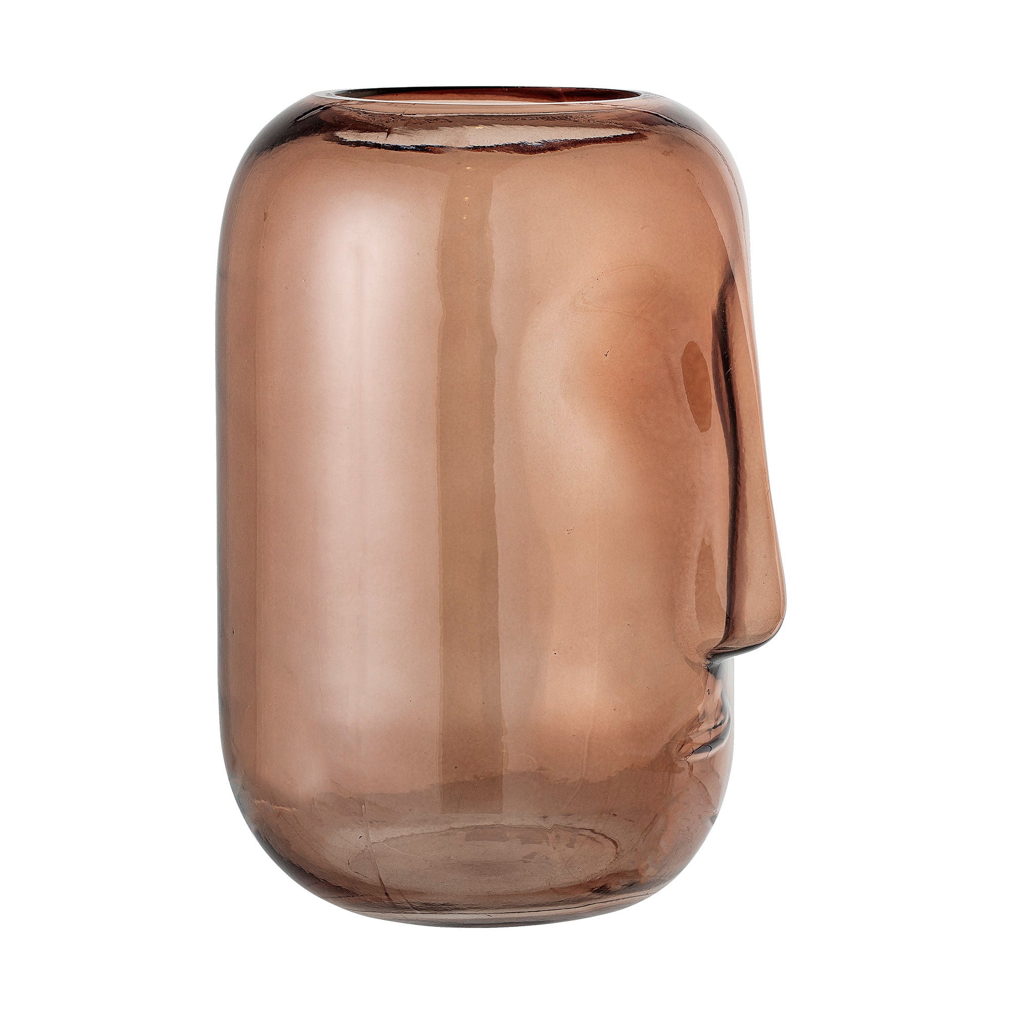 Blooming ville Amida Vase, Braun, Glas