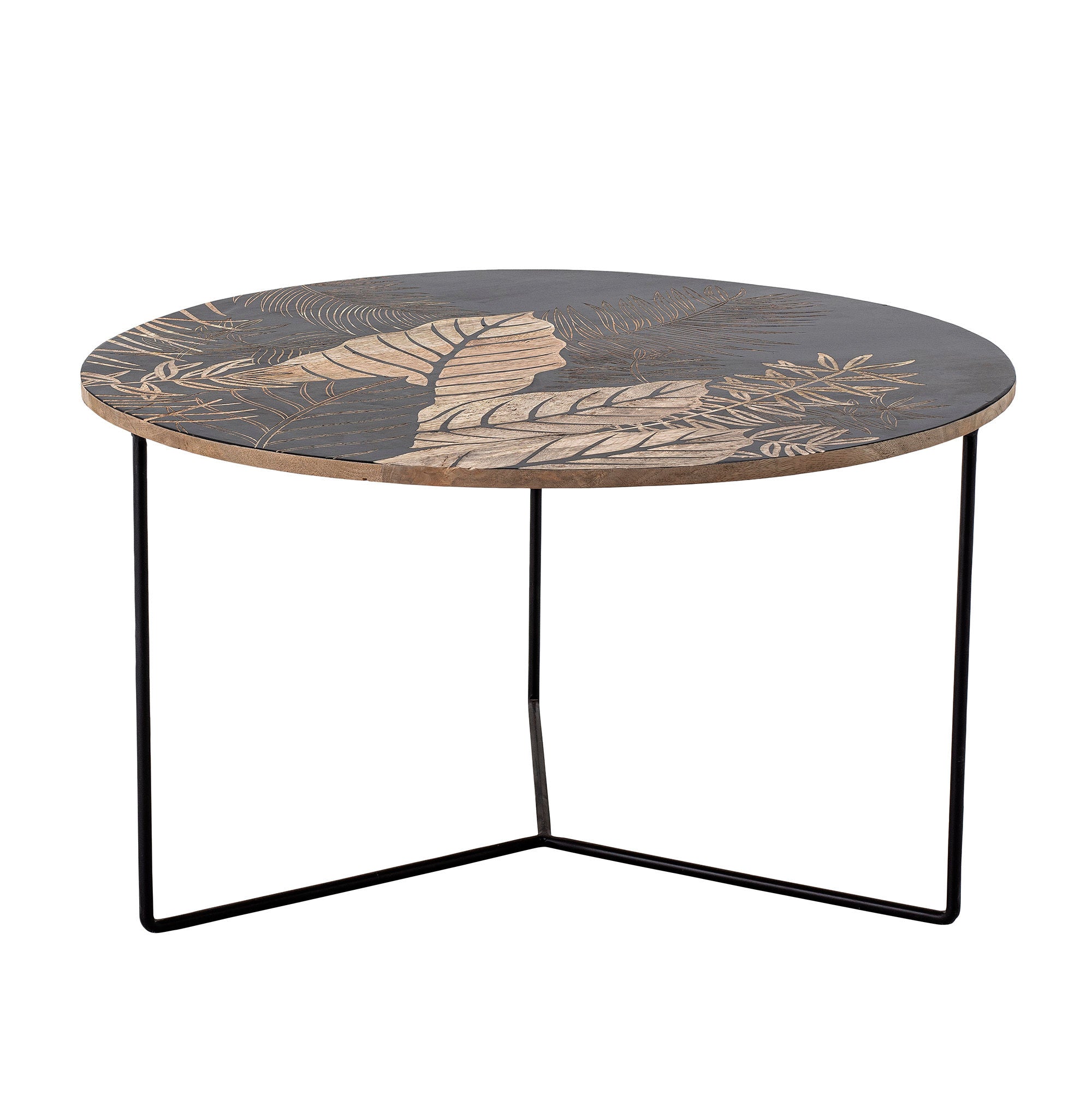 Creative Collection Lac Coffee Table, Noir, Mango