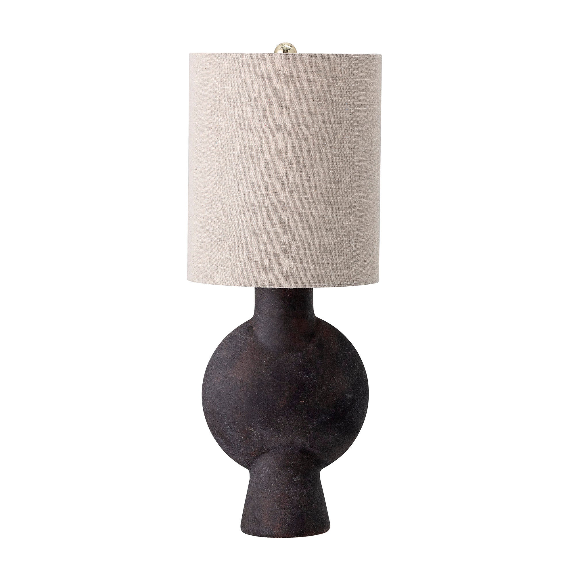 Bloomingville Sergio Lampe de table Marron Terre cuite