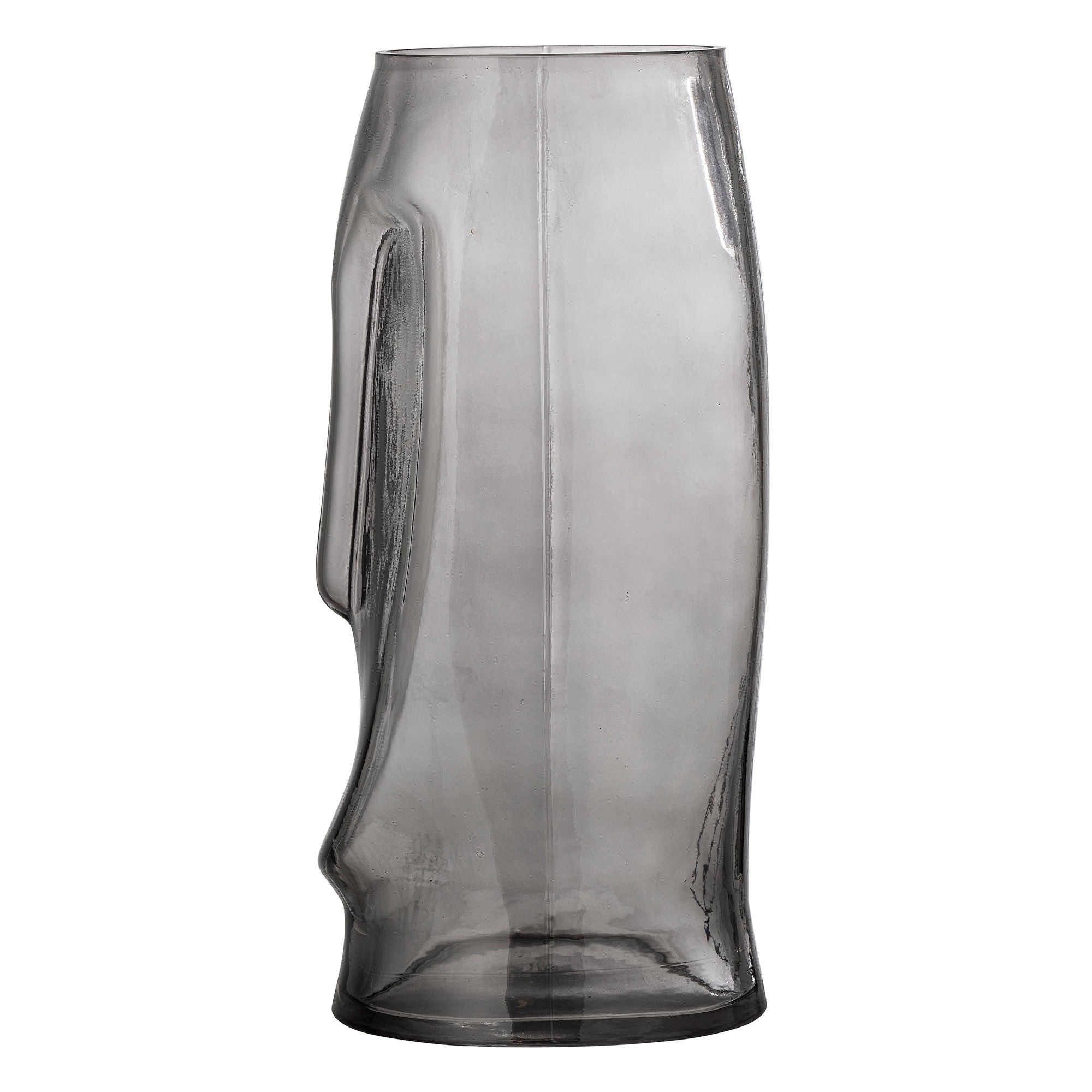 Blooming ville Ditta Vase, Grau, Glas