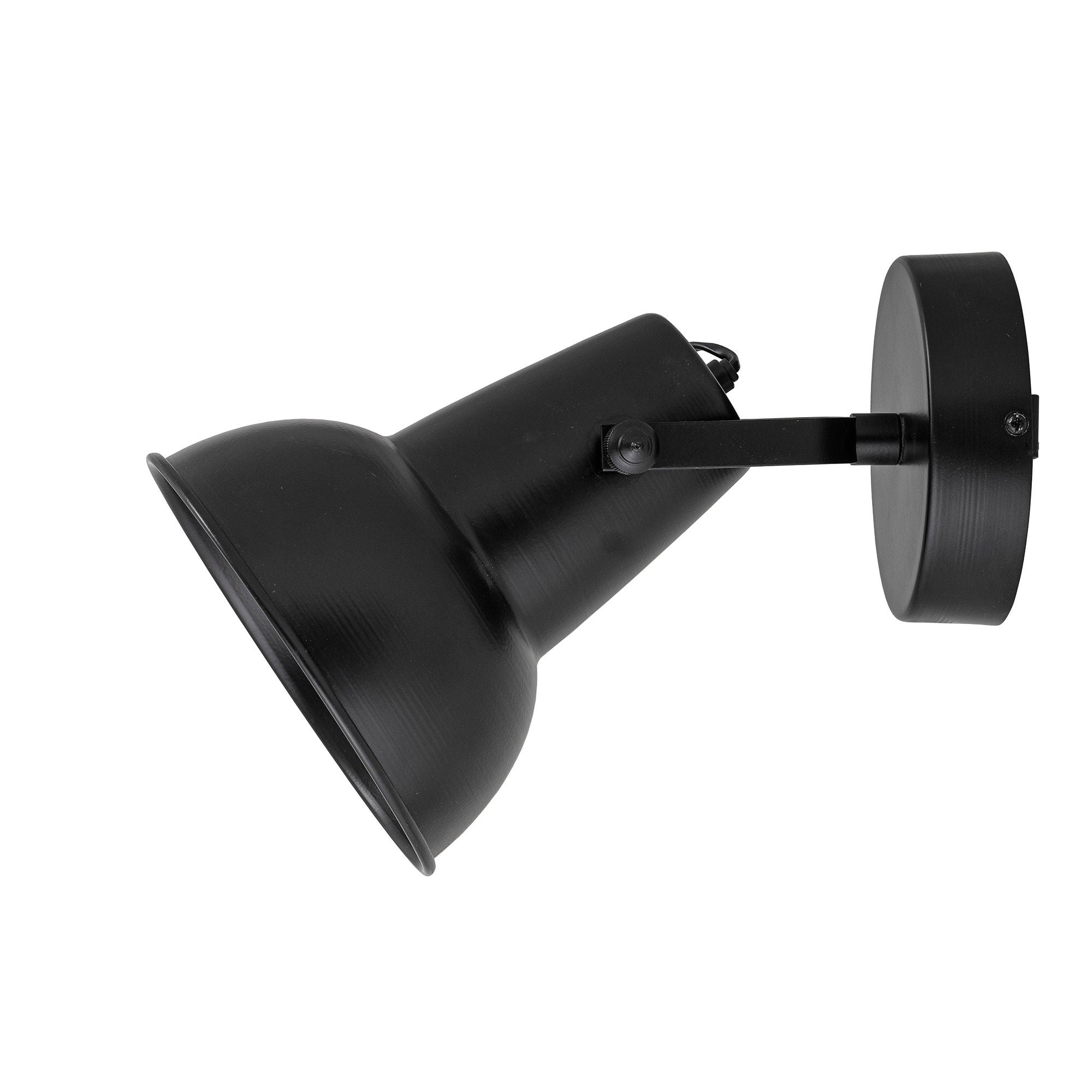 Blooming ville Nikos Wand lampe, Schwarz, Metall