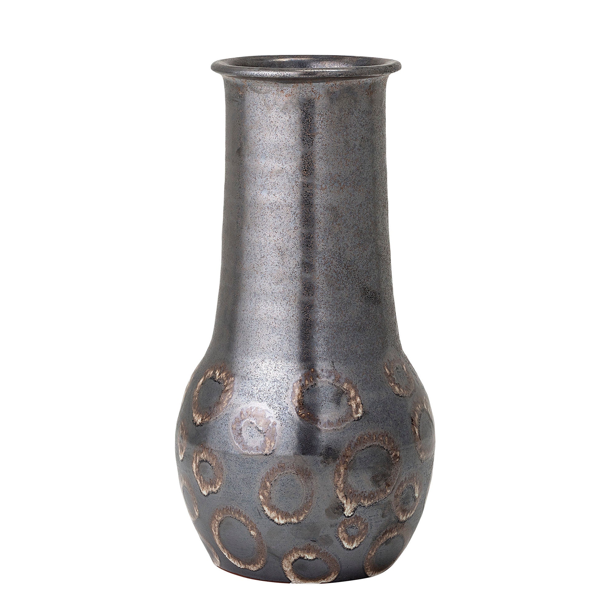 Blooming ville Gorm Deco Vase, Schwarz, Terrakotta