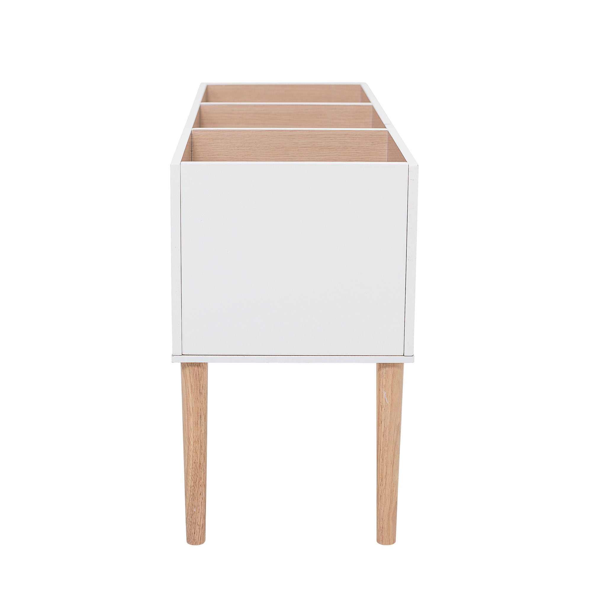 Bloomingville MINI Salam libro estándar, blanco, MDF