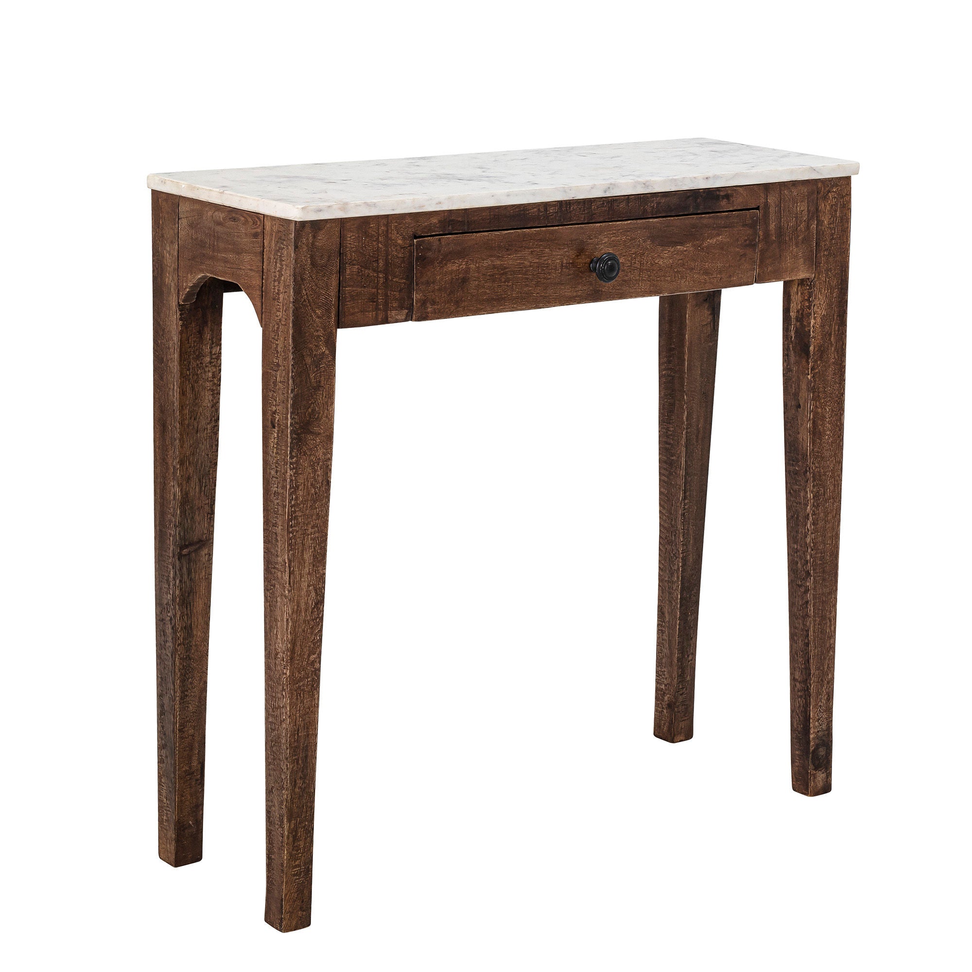 Creative Collection Hauge table d'appoint, brun, marbre